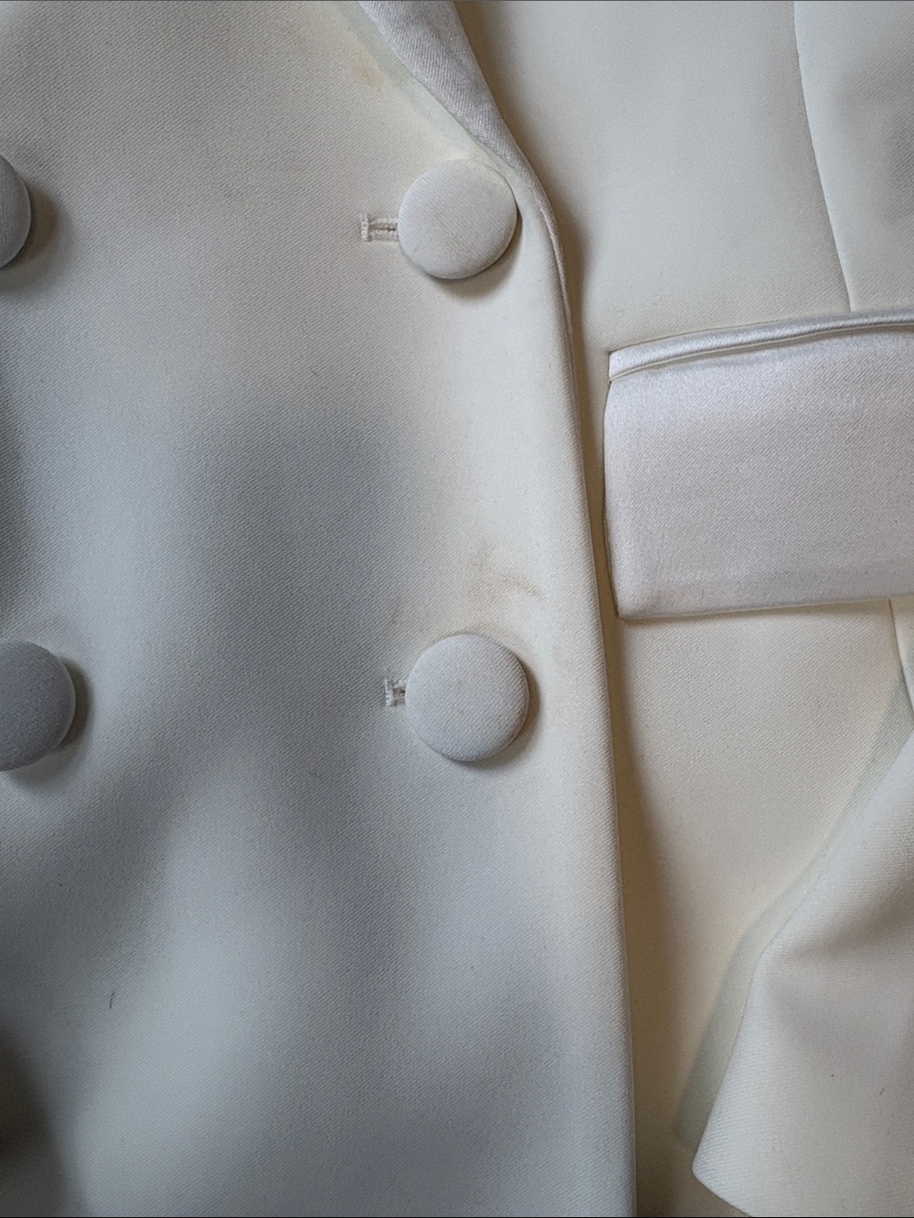 Monica White Blazer Dress - Picture 3 of 7